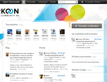 Tablet Screenshot of open.arkoon.net